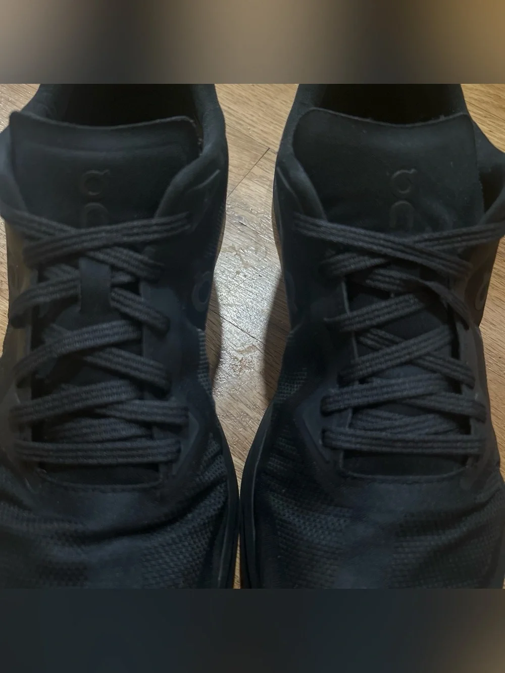 On Cloudzone Black Eclipse Men's Low Top Lace-Up Mesh Athletic Sneakers 11.5